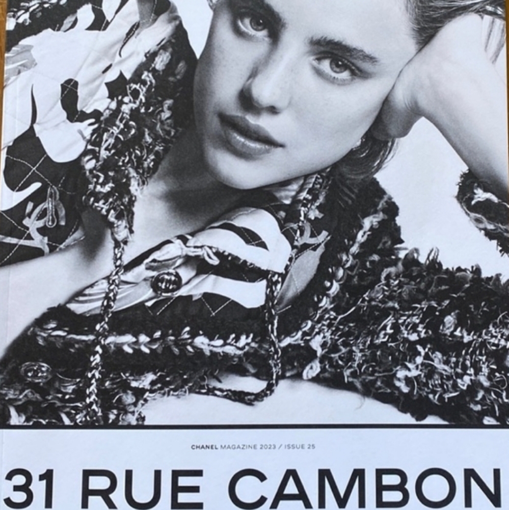 CHANEL NIB Ribbon Camellia 31 Rue Cambon 2023 #25 Movie Models 100 Years Cinema